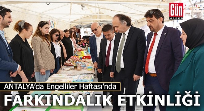 Engelliler Haftası'nda farkındalık etkinliği