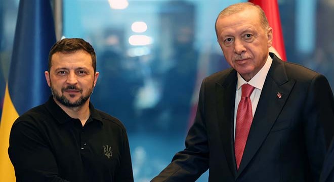 Erdoğan, Zelenskiy ile Türkevi'nde bir araya geldi