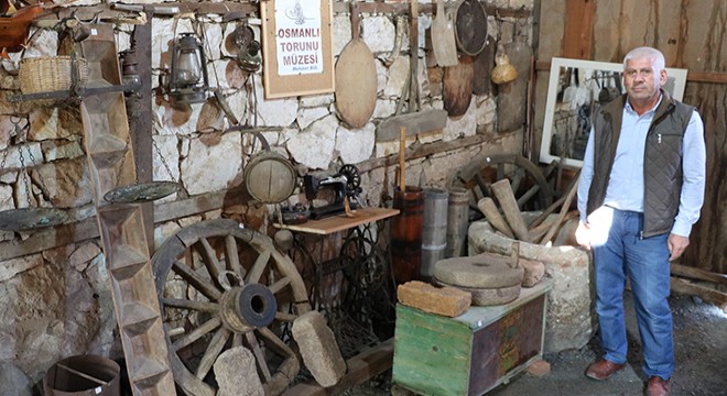 Eski tarım aletlerinden 'Osmanlı Torunu Müzesi' oluşturdu