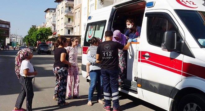 Evdeki yangın, maddi hasara yol açtı