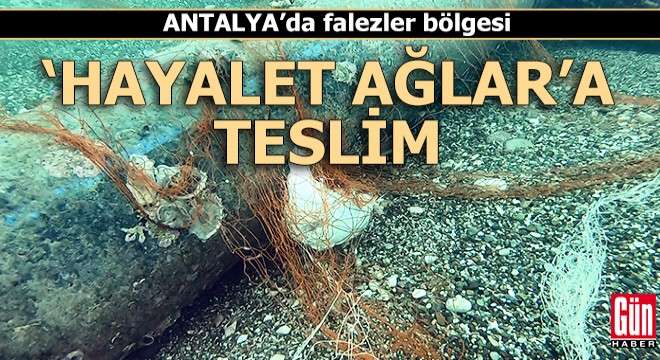 Falezler bölgesi 'hayalet ağlar'a teslim