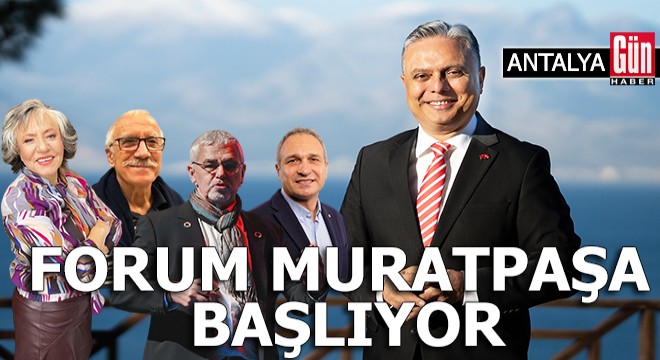 Forum Muratpaşa başlıyor