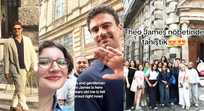 Genç kızların Theo James nöbeti