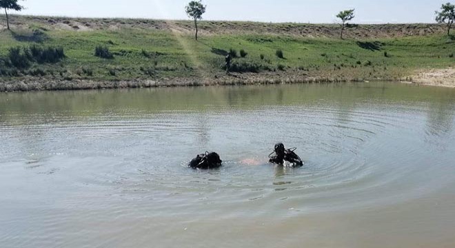 Gölette kaybolan Afganlı gencin cesedi bulundu