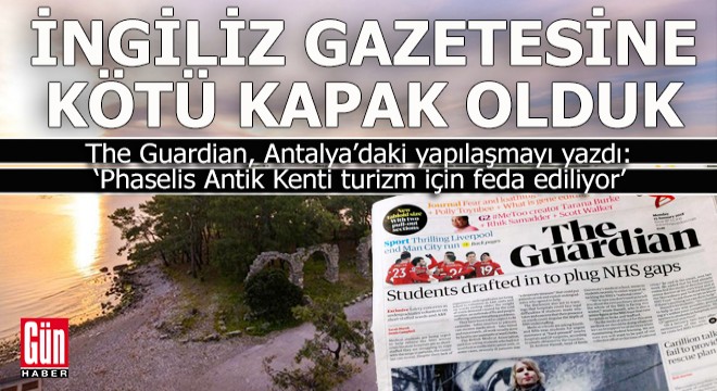 İngiliz gazetesine kötü kapak olduk