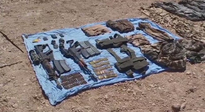 Irak'ın kuzeyinde 2 PKK'lı terörist etkisiz hale getirildi