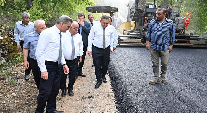 Isparta Özel İdare'den asfalt çalışması