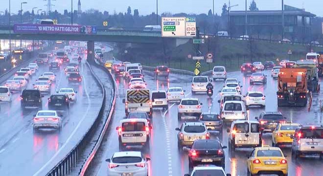 İstanbul'da trafikte son durum