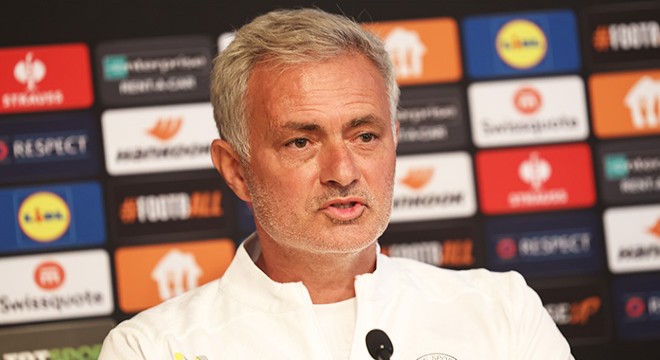 Jose Mourinho: Bir mağlubiyetten sonra hiçbir zaman kaçmadım