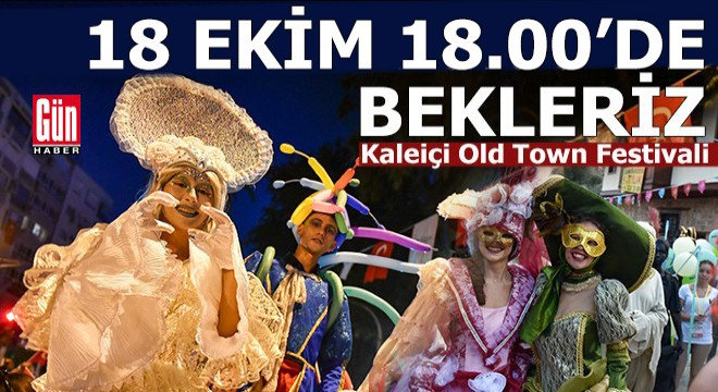 Kaleiçi Old Town Festival korteji 18 Ekim’de