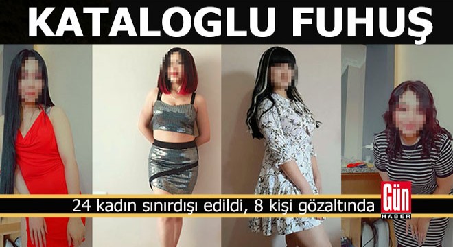 Kataloglu fuhuşa operasyon...