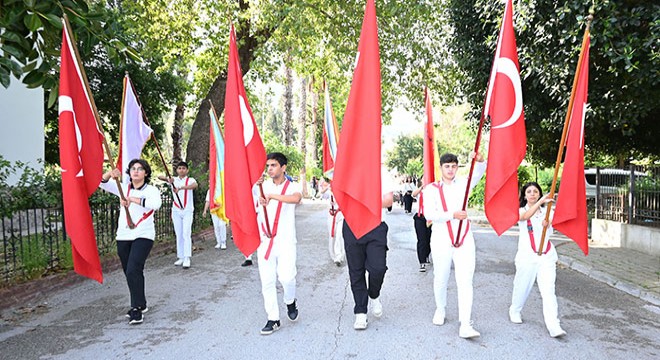 Kemer'de 19 Mayıs töreni