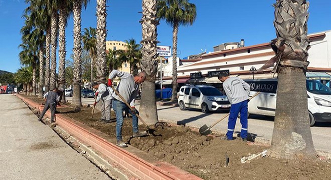 Kemer'de yeni park çalışmaları