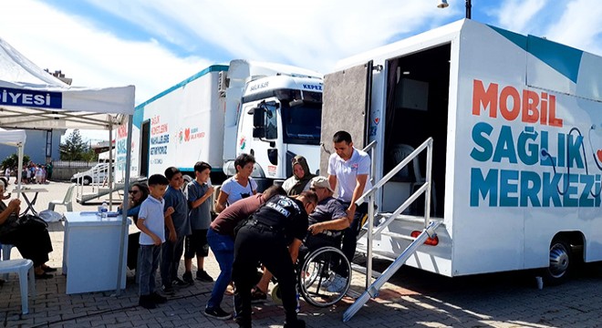 Kepez Belediyesi mobil hizmetleri Manavgat'ta