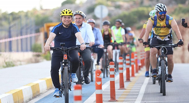 Kepez'den 30 kilometre bisiklet yolu