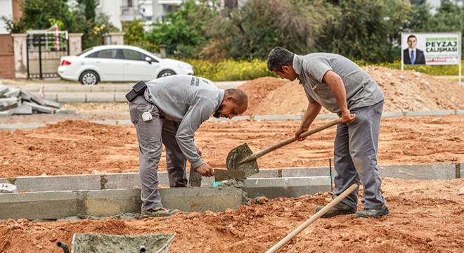 Kepez’den Aydoğmuş’a 25 bin m2 yeşil alan