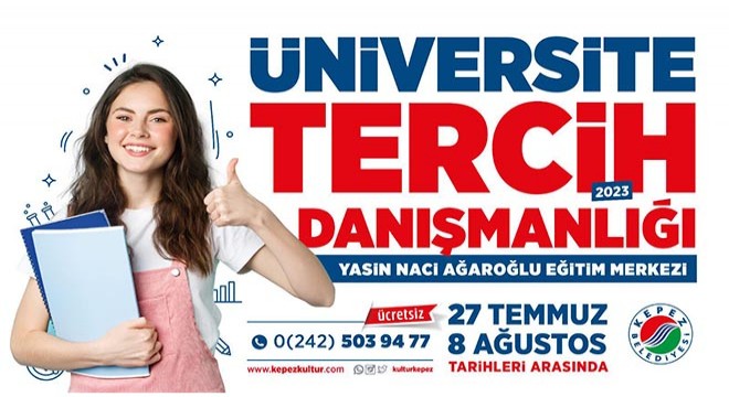 Kepez’den, Ücretsiz Üniversite Tercih Danışmanlığı Hizmeti