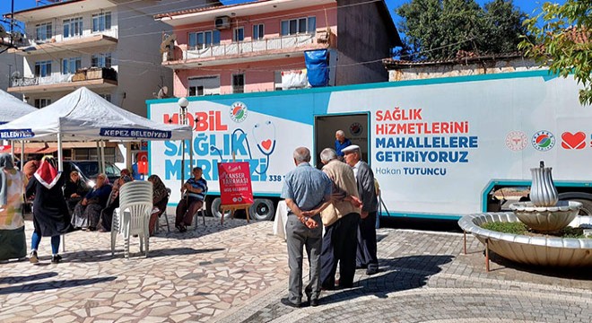 Kepez’in mobil hizmetleri Gündoğmuş’ta