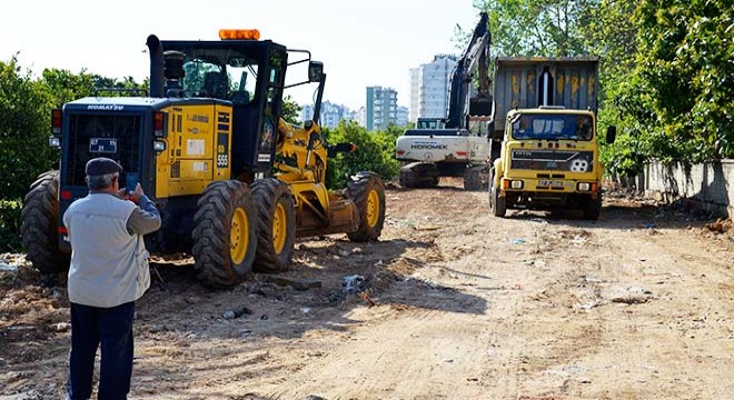 Kırcami'de yol açma çalışmaları başladı