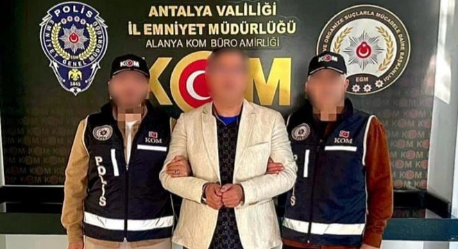 Kırmızı bültenle aranan Hollandalı, Antalya'da yakalandı