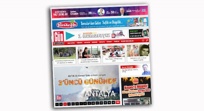 Konyaaltı Belediyesi Feslikan Şenliği reklamı