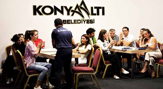 Konyaaltı Belediyesi personeline AB Proje Eğitimi