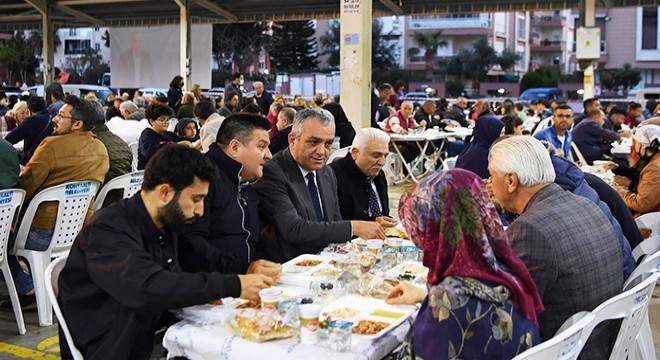 Konyaaltı’nda 7 noktaya iftar sofrası