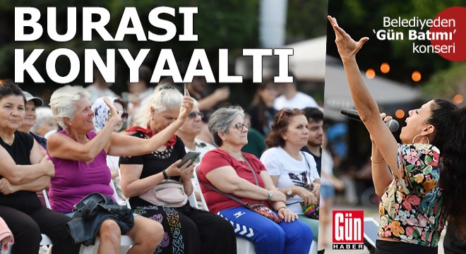 Konyaaltı'nda 'Gün Batımı' konseri