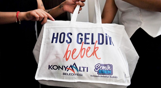 Konyaaltı'nda yeni bebek sahibi ailelere destek paketi