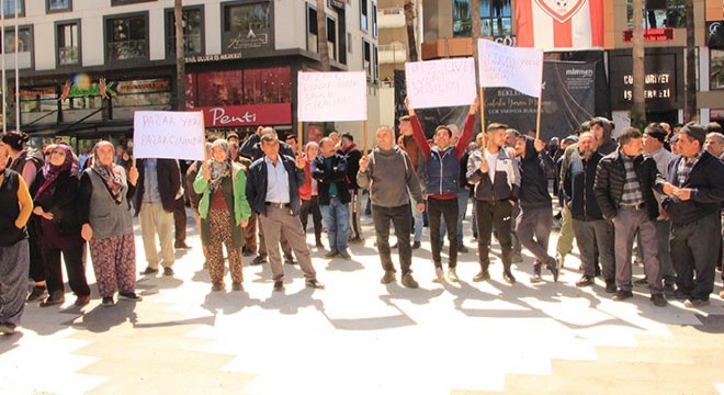 Kumluca'da pazar esnafından tepki