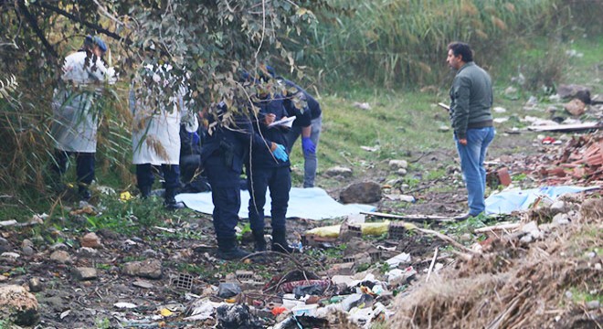 Kurumuş dere yatağında kolu kopuk ceset bulundu