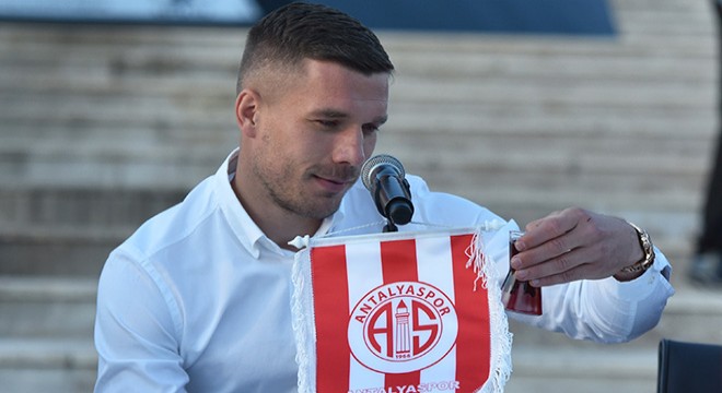 Lukas Podolski: Antalyaspor'a tatile gelmedim