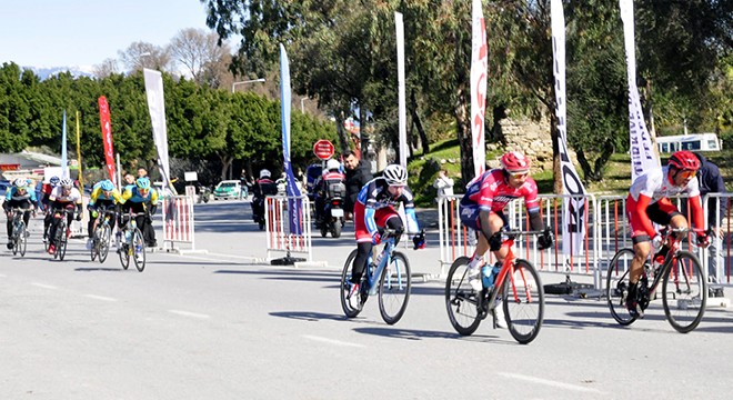 Manavgat'ta bisiklet yarışı