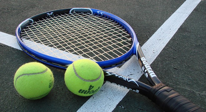 Manavgat'ta tenis turnuvası