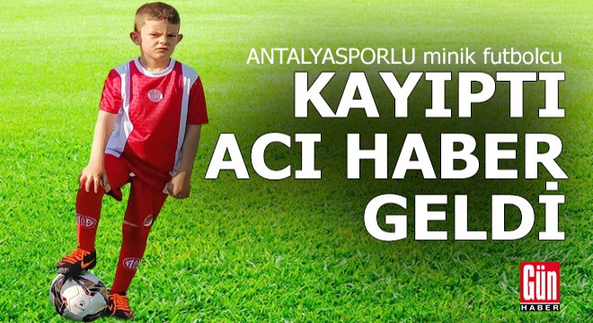 Minik futbolcunun acı sonu