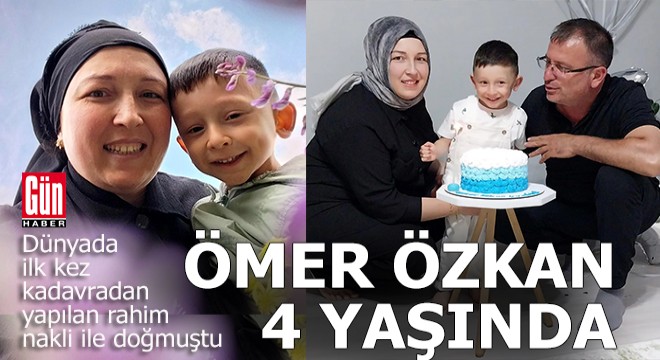 Mucize bebek Ömer Özkan 4 yaşında