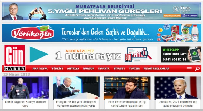 Muratpaşa Belediyesi 5. Yağlı Pehlivan Güreşleri reklam