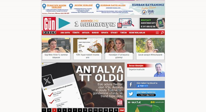 Muratpaşa Belediyesi Kurban Bayramı ücretsiz kesim noktaları banneri