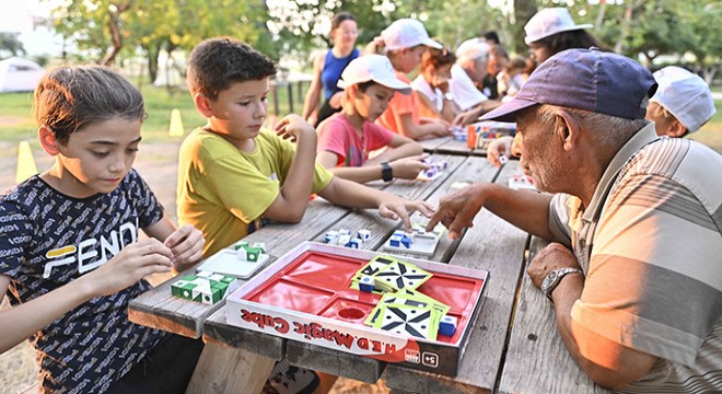 Muratpaşa'nın doğa kampında iki kuşak yarıştı