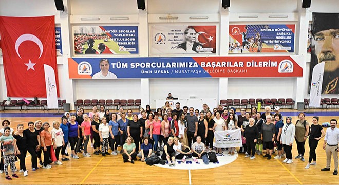 Muratpaşa sabah sporunda