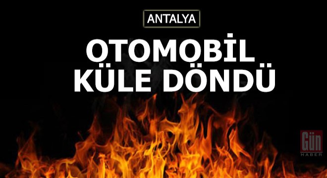 Otomobil küle döndü