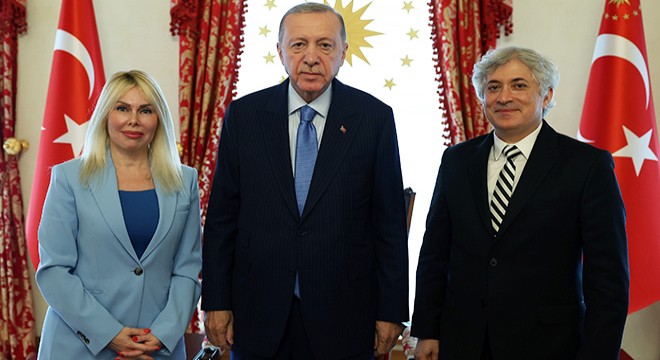 Özkan çifti, Cumhurbaşkanı Erdoğan'la görüştü