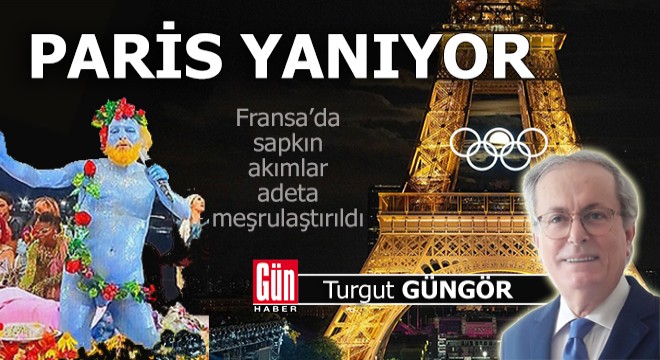 Paris yanıyor