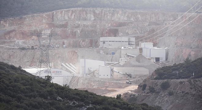 Pınarbaşı halkından, taş ve mıcır ocağına tepki