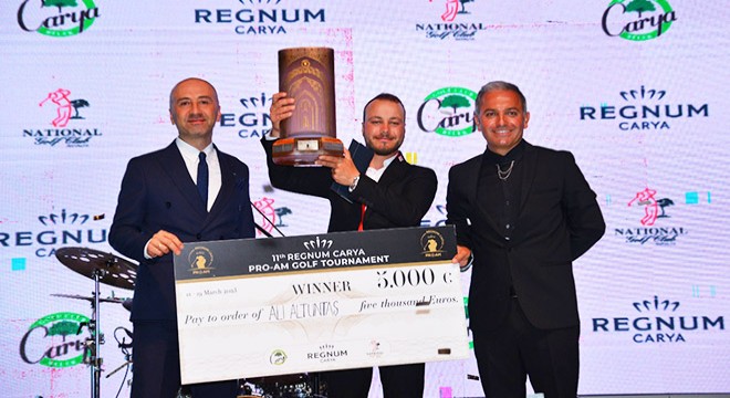 Regnum Carya Pro-Am 2023 şampiyonu Ali Altıntaş