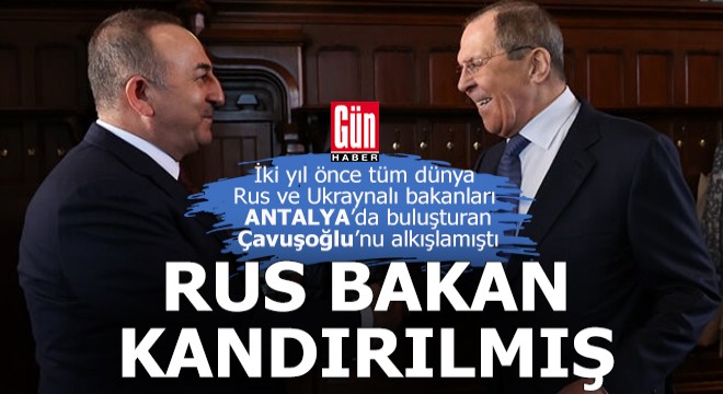 Rus Dışişleri Bakanı Lavrov, Antalya’da nasıl kandırıldığını anlattı