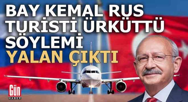 Rus turisti ürküten bakın neymiş?..