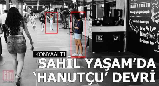 Sahil Antalya Yaşam Parkı'nda 'Hanutçu' devri...