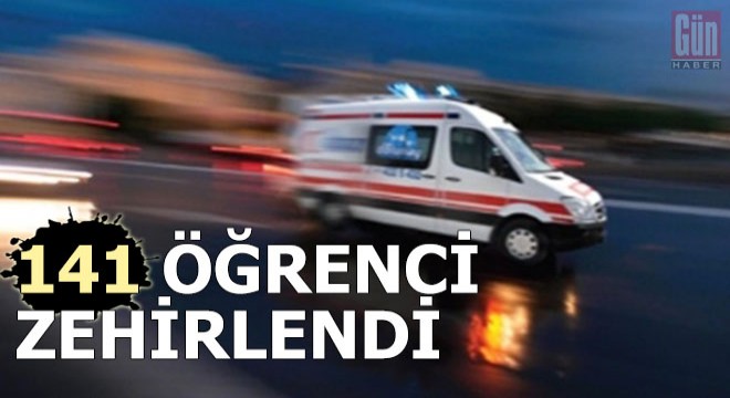 Sakarya'da 141 öğrenci zehirlendi