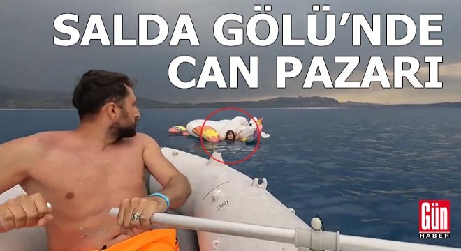 Salda Gölü'nde can pazarı